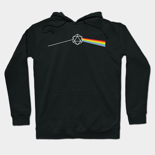 Dark Side of the Moon D20 Hoodie by OfficialTeeDreams